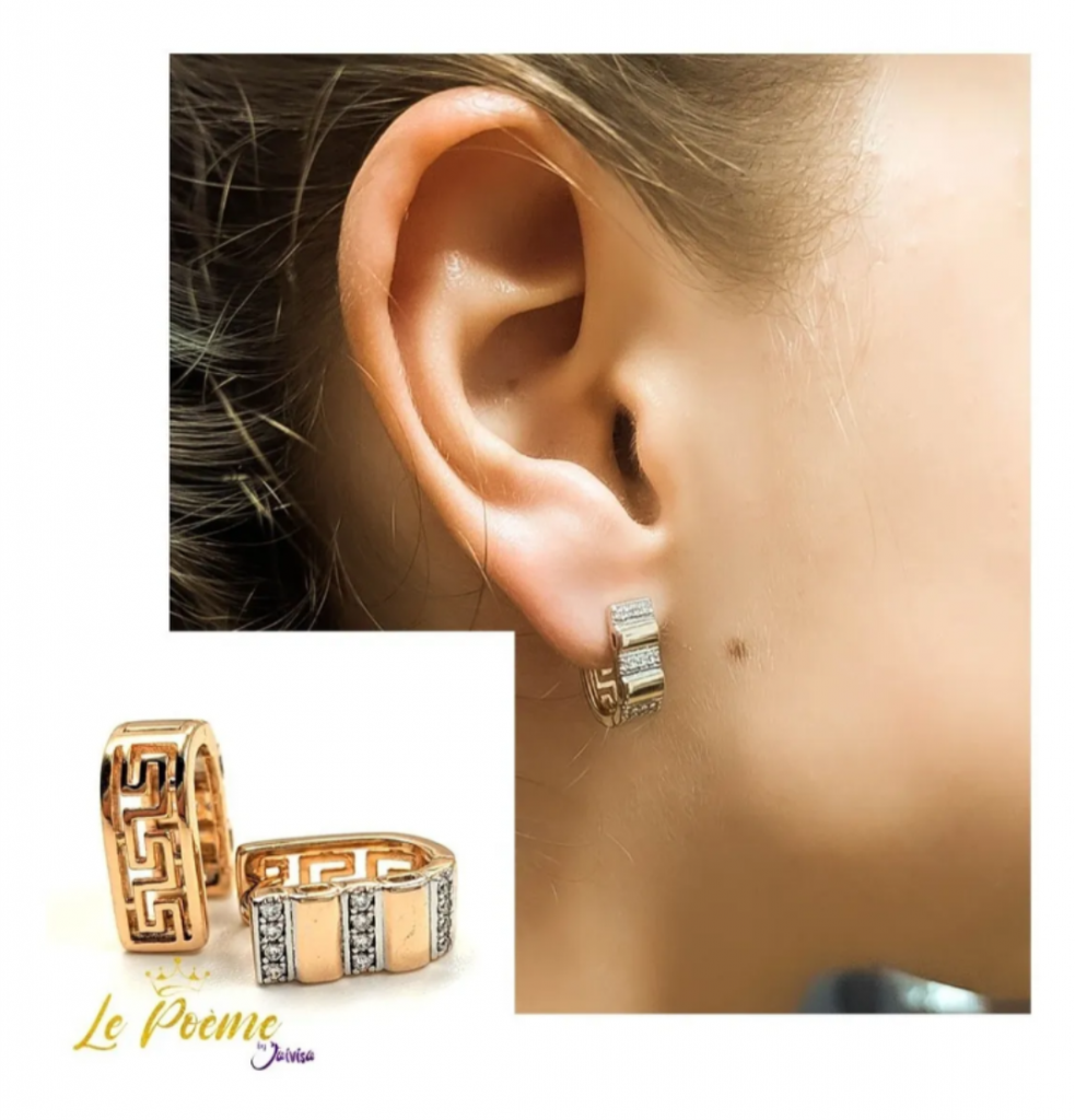 Joyería Mujer Joya Accesorio Pendiente Arete Zarcillo Areta SKU: DJA134