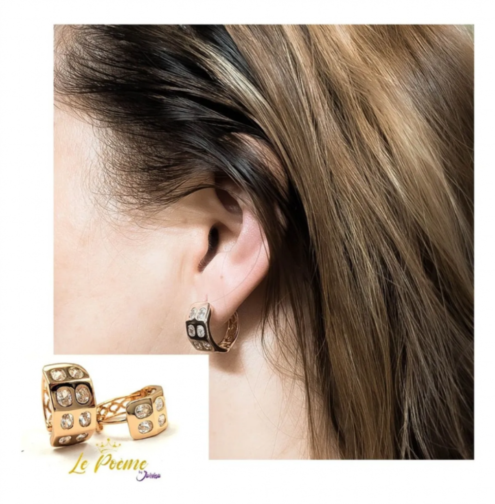 Joyería Mujer Joya Accesorio Pendiente Arete Zarcillo Areta  SKU: DJA638