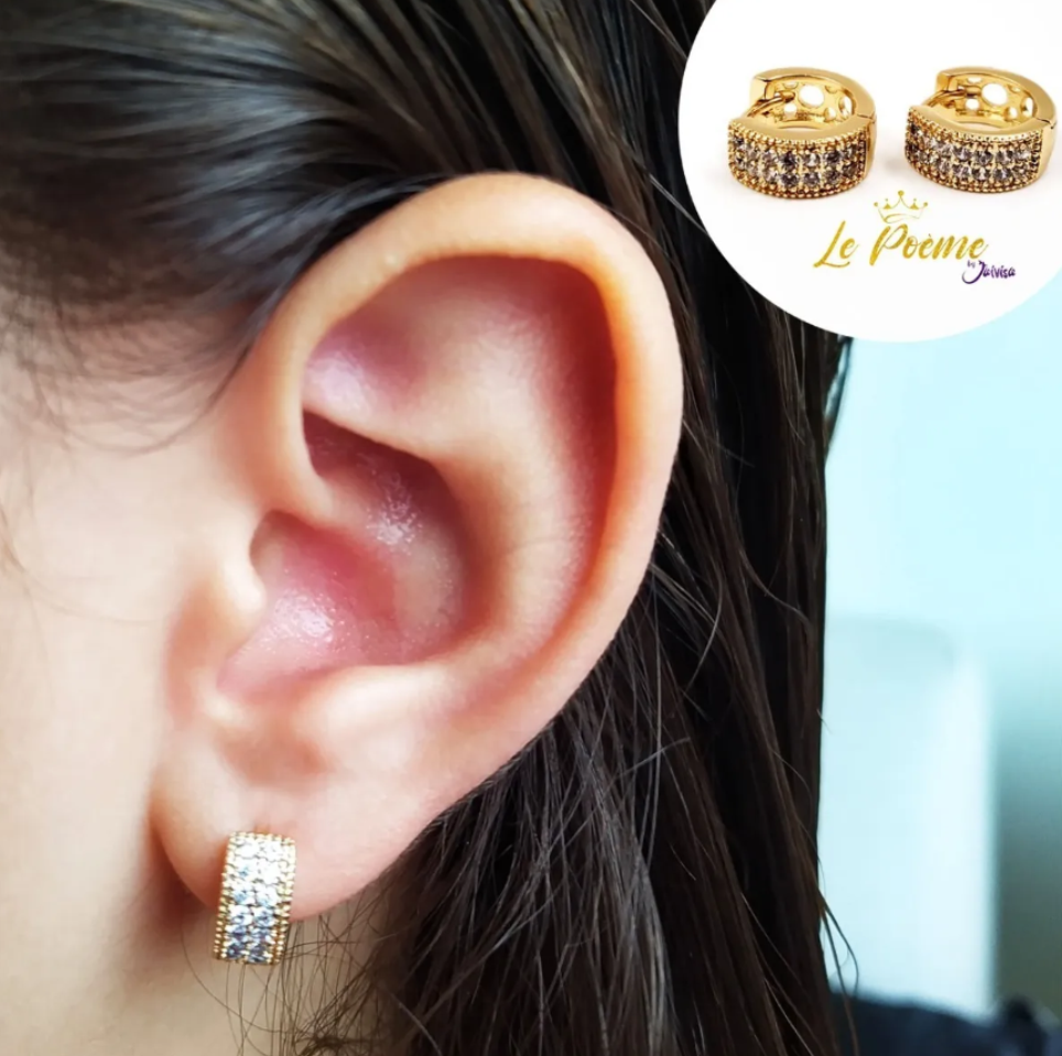 Joyería Mujer Joya Accesorio Pendiente Arete Zarcillo Areta  SKU: DJAFR115