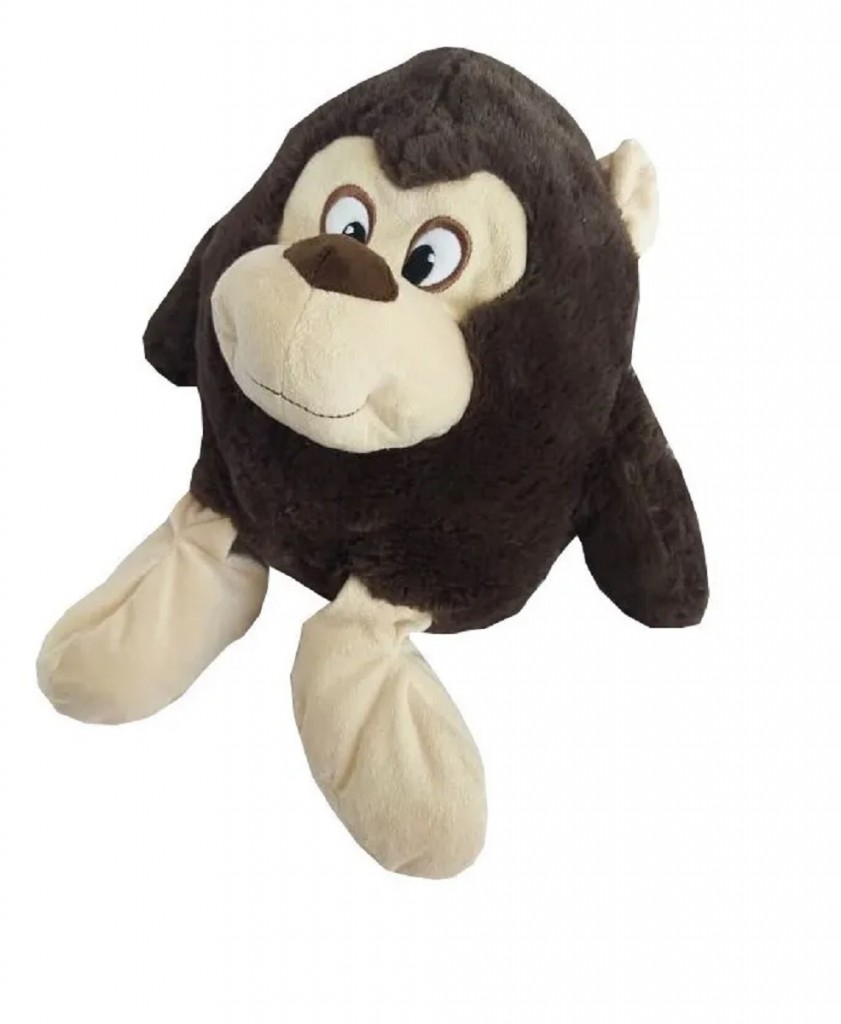 Peluche Mono Bolita Mico Antialérgico Hermoso 38cm Juguetes DJ696