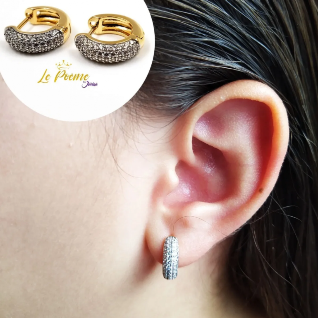 Joyería Mujer Joya Accesorio Pendiente Arete Zarcillo Areta  SKU: DJAFR58