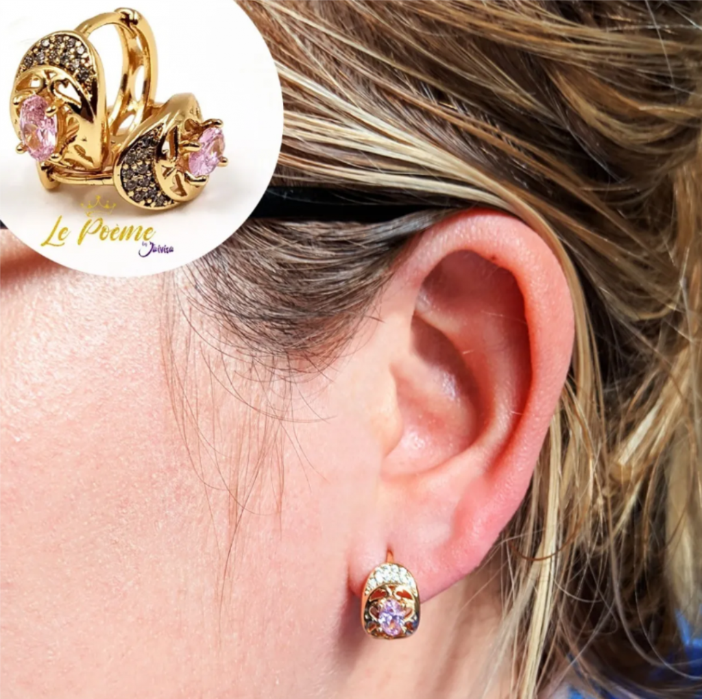Joyería Mujer Joya Accesorio Pendiente Arete Zarcillo Areta SKU: DJA333
