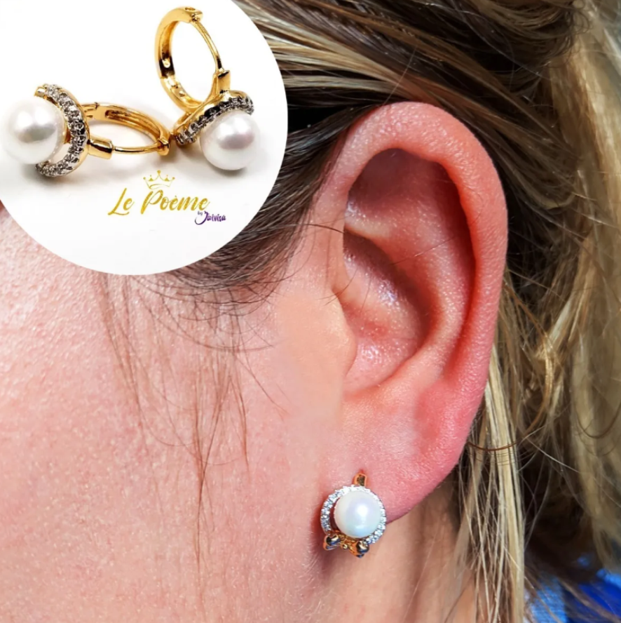Joyería Mujer Joya Accesorio Pendiente Arete Zarcillo Areta SKU: DJA757