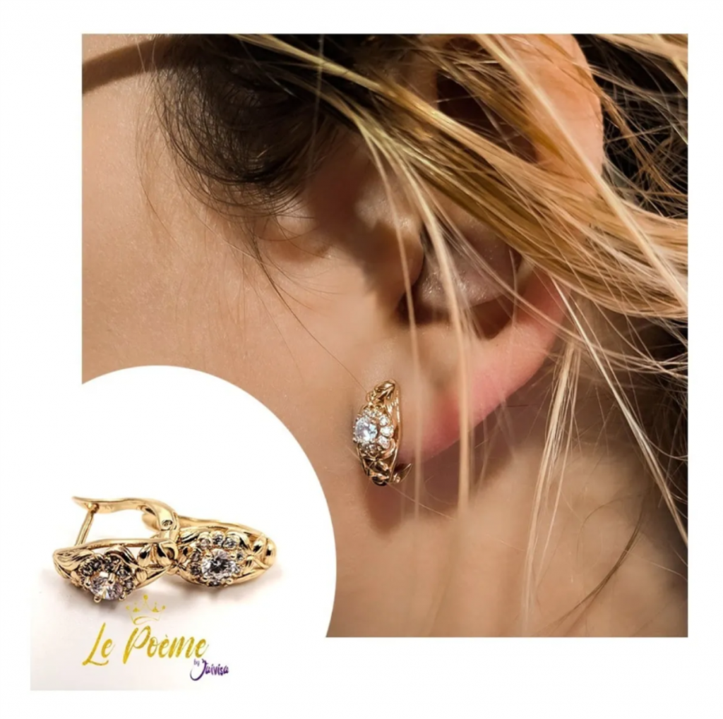 Joyería Mujer Joya Accesorio Pendiente Arete Zarcillo Areta SKU: DJA394