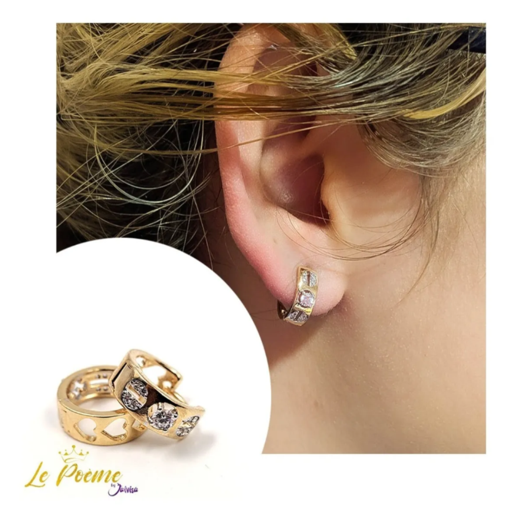 Joyería Mujer Joya Accesorio Pendiente Arete Zarcillo Areta SKU: DJA629