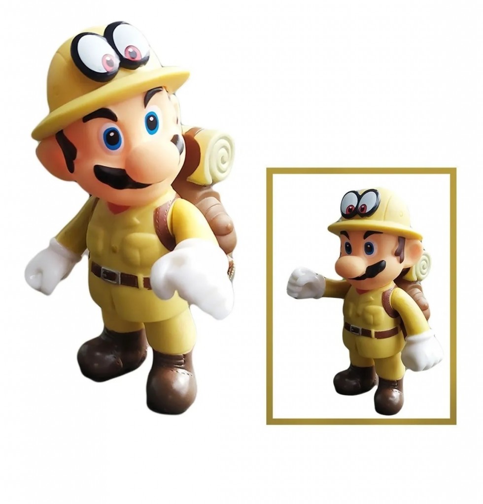 Figura Mario Bros Colección Mario Explorador Juguete DJ744