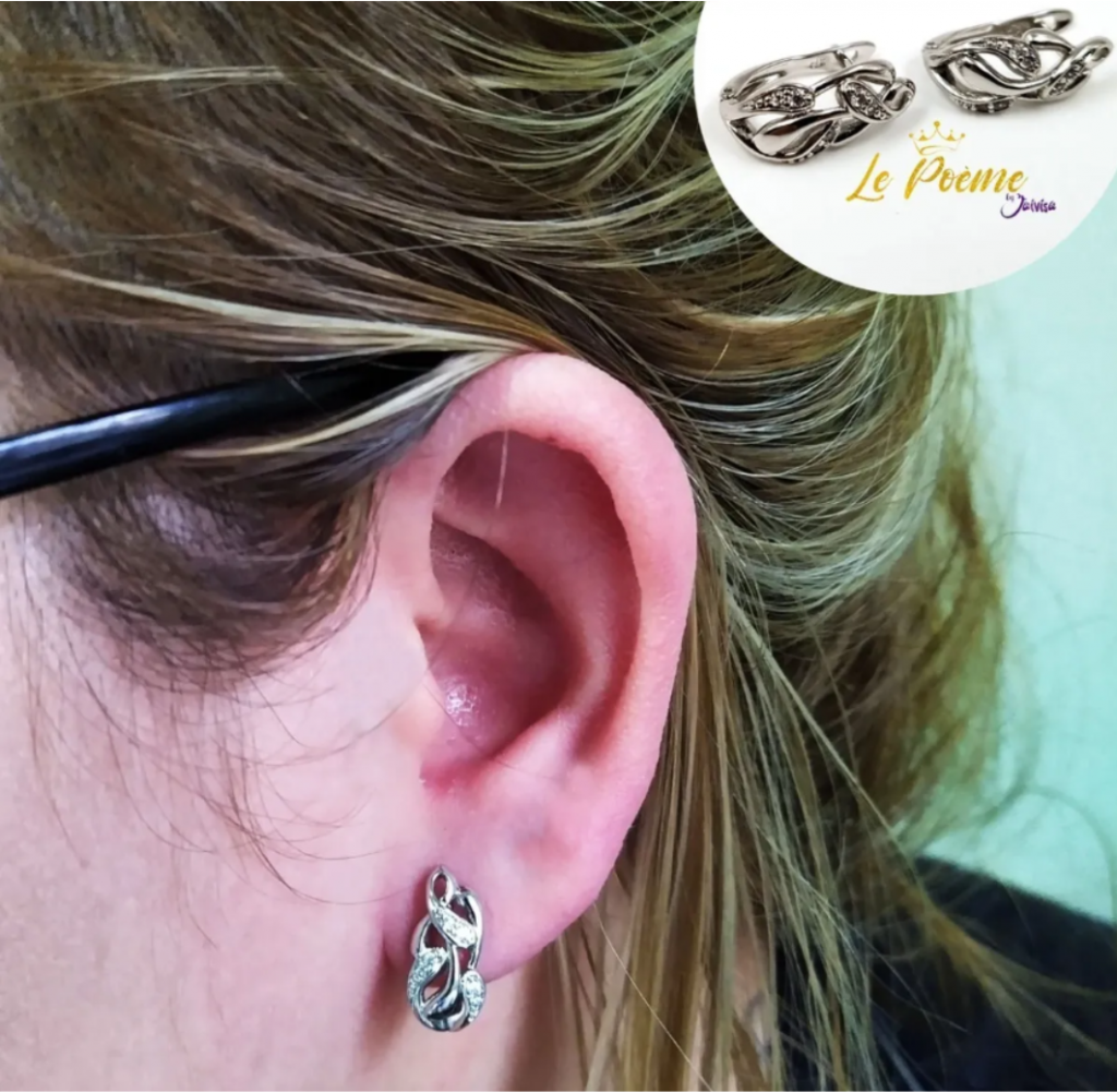 Joyería Mujer Joya Accesorio Pendiente Arete Zarcillo Areta SKU: DJA497