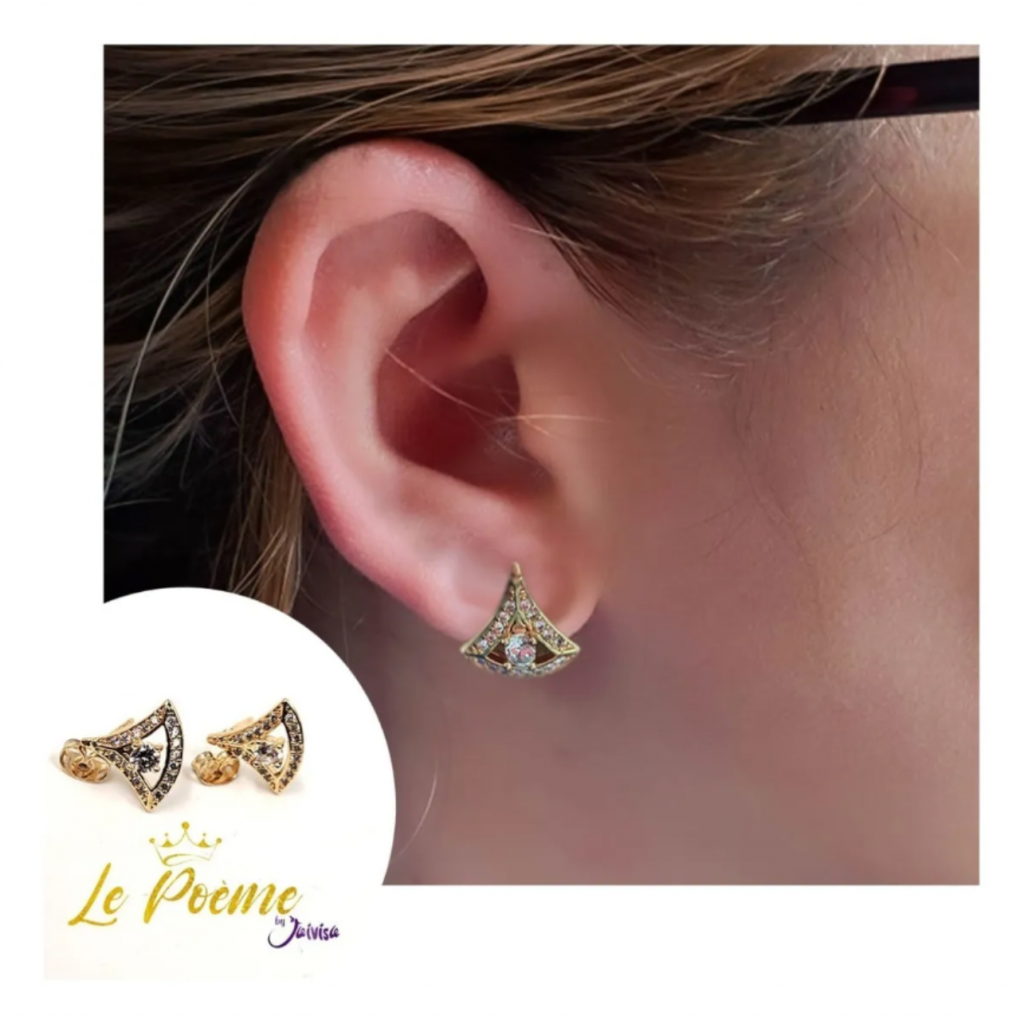 Joyería Mujer Joya Accesorio Pendiente Arete Zarcillo Areta SKU: DJA084