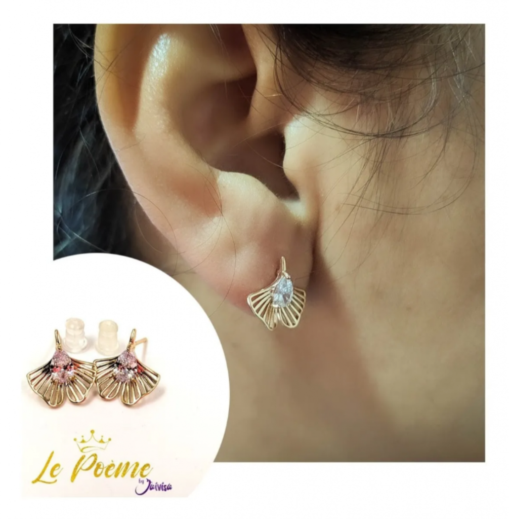 Joyería Mujer Joya Accesorio Pendiente Arete Zarcillo Areta SKU: DJA359