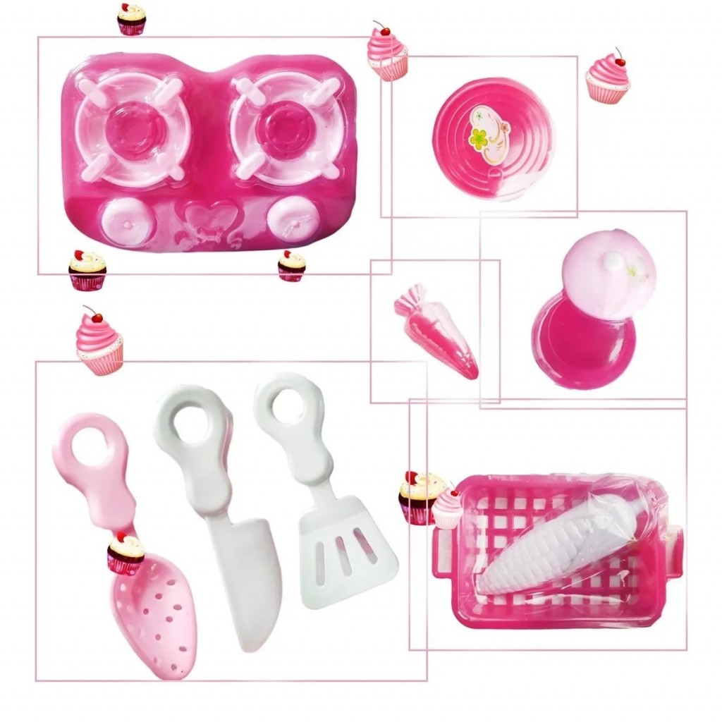 Cocina Niña Para Muñecas Juguetes Didáctica Cocinita Juguete