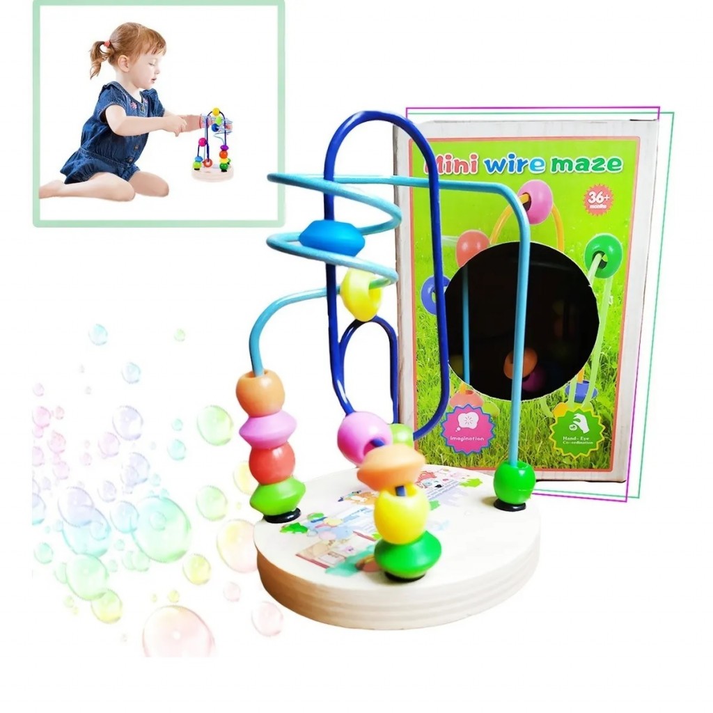 Laberinto Colores Juguete Didáctico Aprendizaje Jugueteria