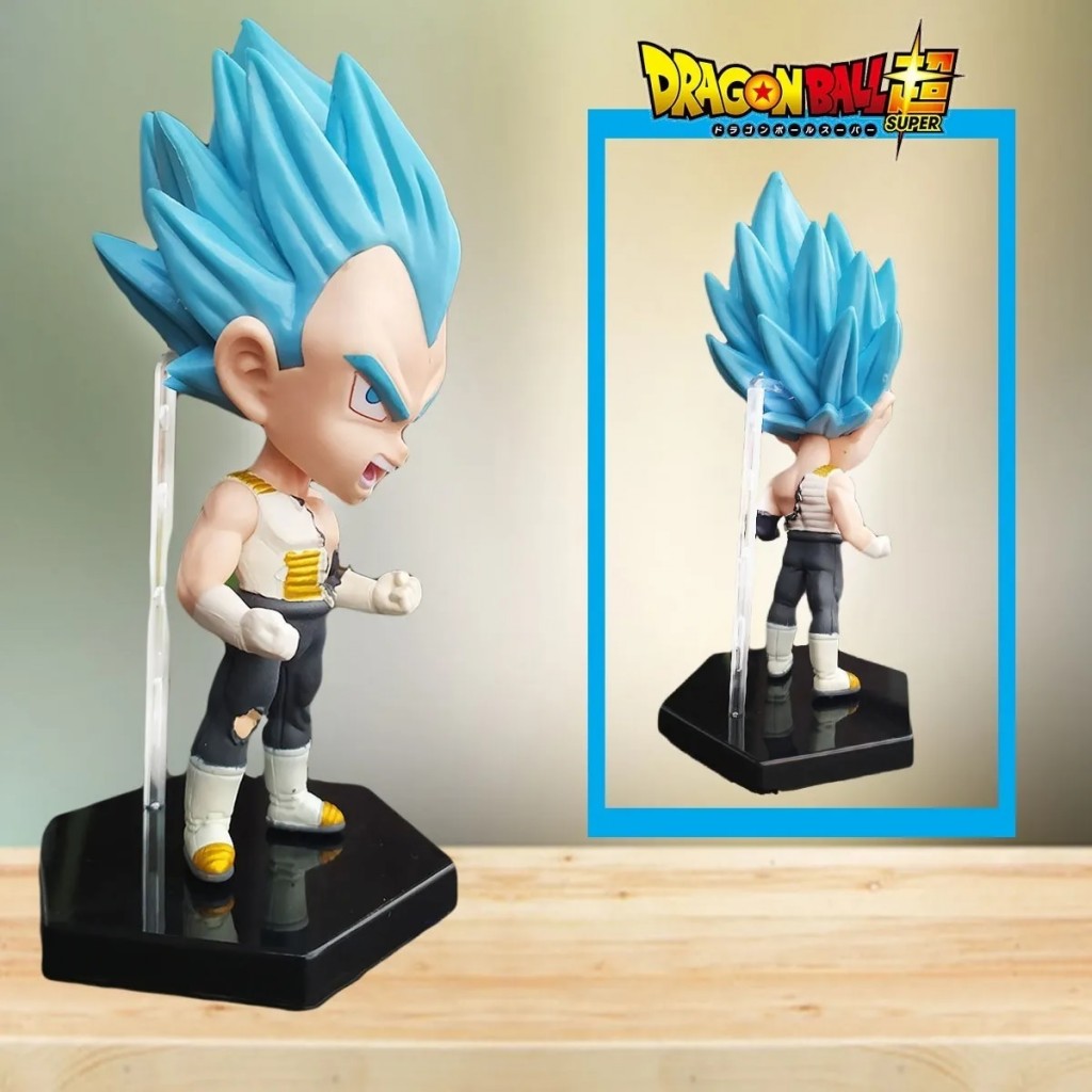 Dragon Ball Figura Vegeta Blue Juguetes Didactico Juguetería