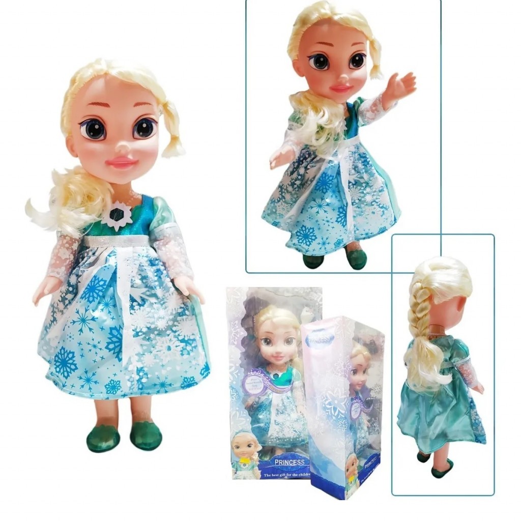 Frozen Vestido Magico Muñeca Juguete Jugeteria Didacticos