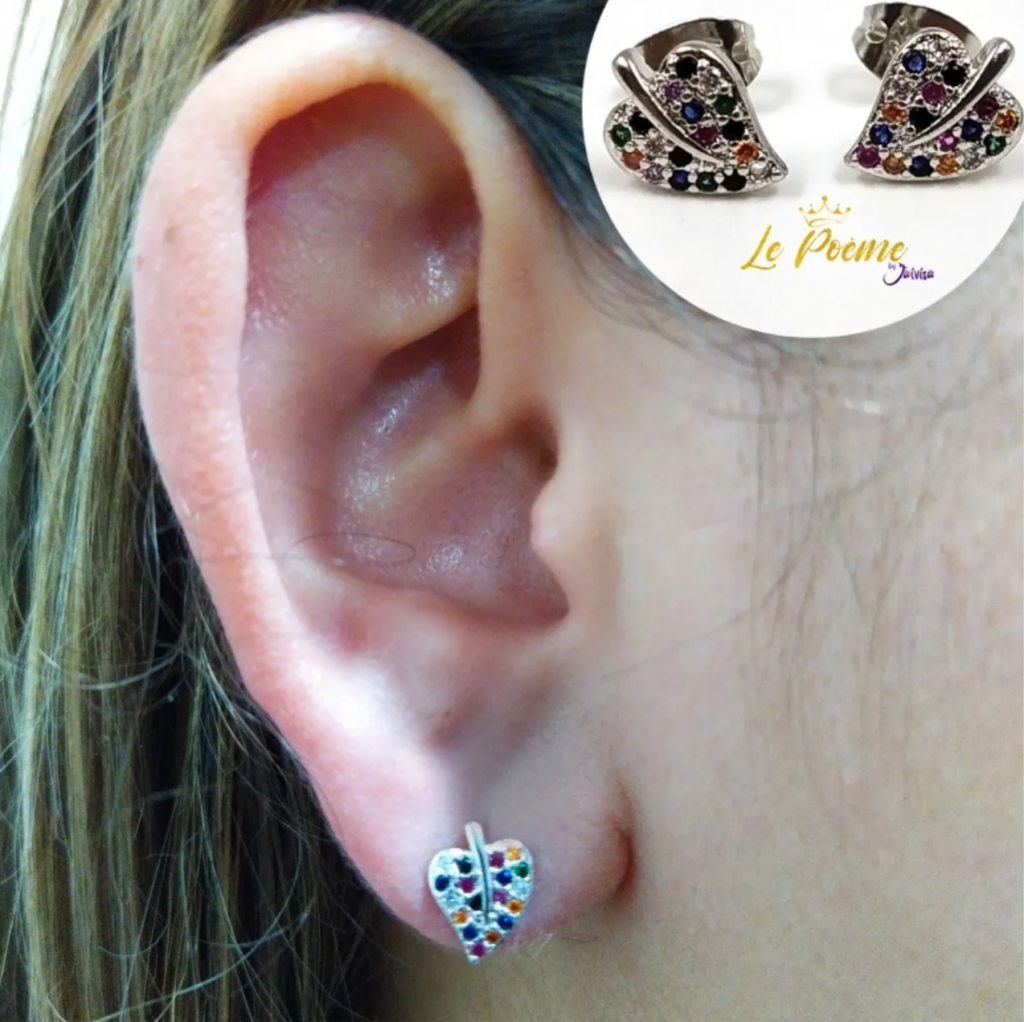 Joyería Mujer Joya Accesorio Pendiente Arete Zarcillo Areta  SKU: DJA470