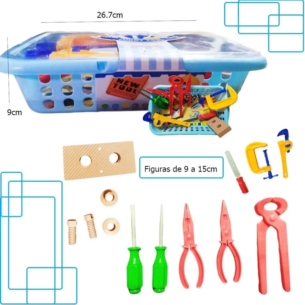 Herramientas Juego Jugueteria Didáctico Niños Jueguetes DJ576A