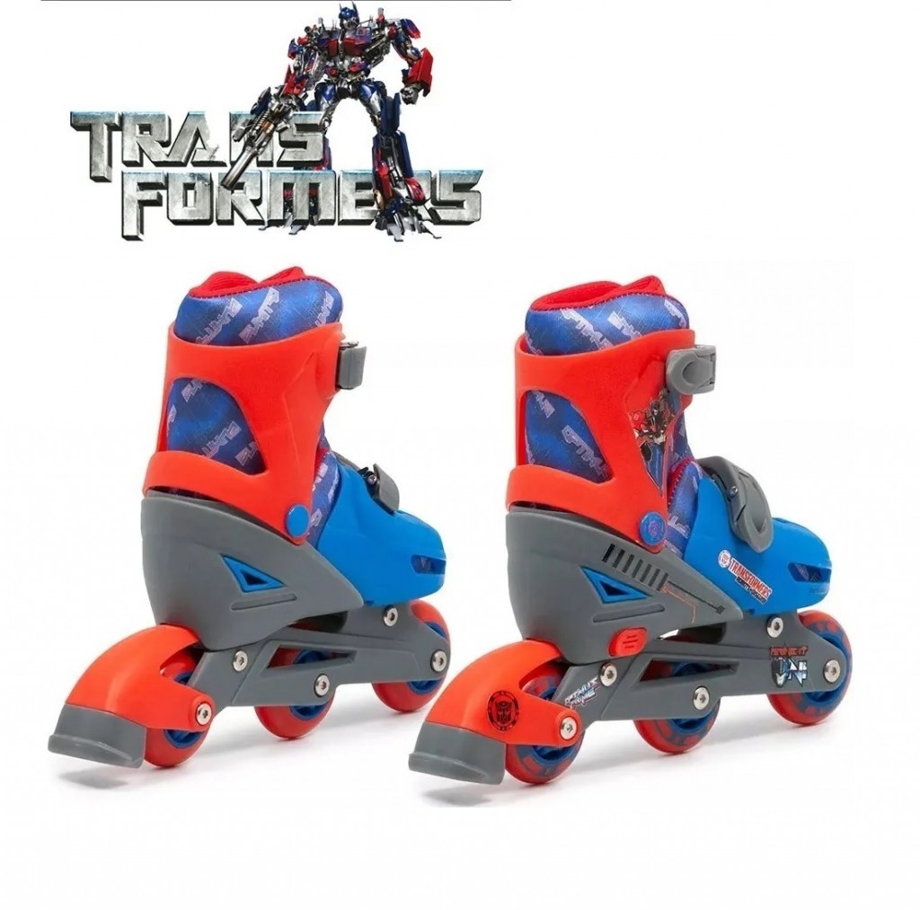Patines Niño En Linea Transformers Original Ts 27a30 2 En 1