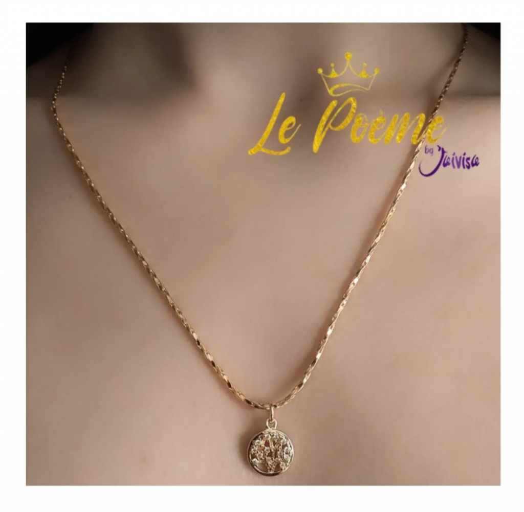 Joyería Mujer Joya Accesorio Collar Cadena Gargantilla  SKU: CO001-DJB-1