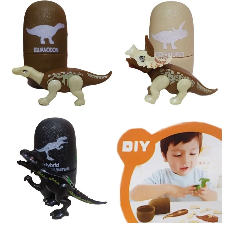 Dinosaurios Huevo Rugido Set Juguete Jugueteria Juegos