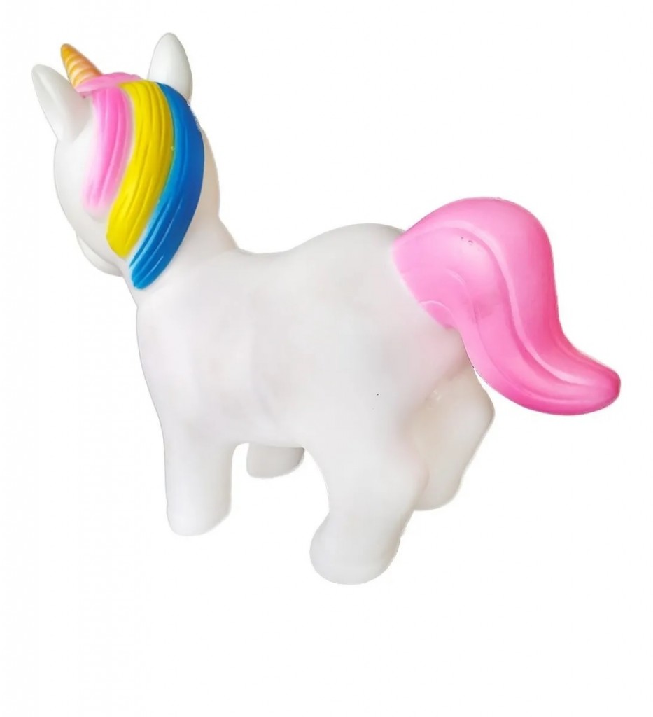 Unicornio Pony Bebe De Baño Juguete Chillones Jugueteria