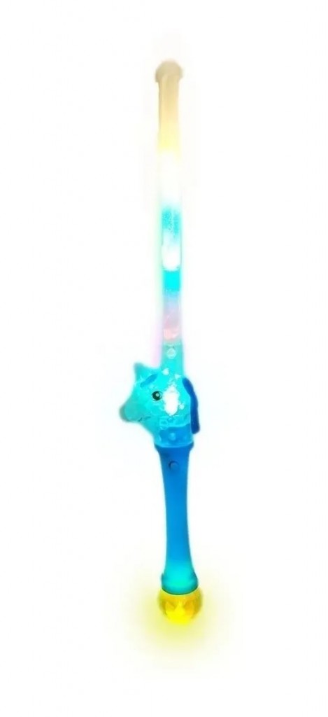 Unicornio Little Pony Luces Juguete Fiestas Jugueteria Azul