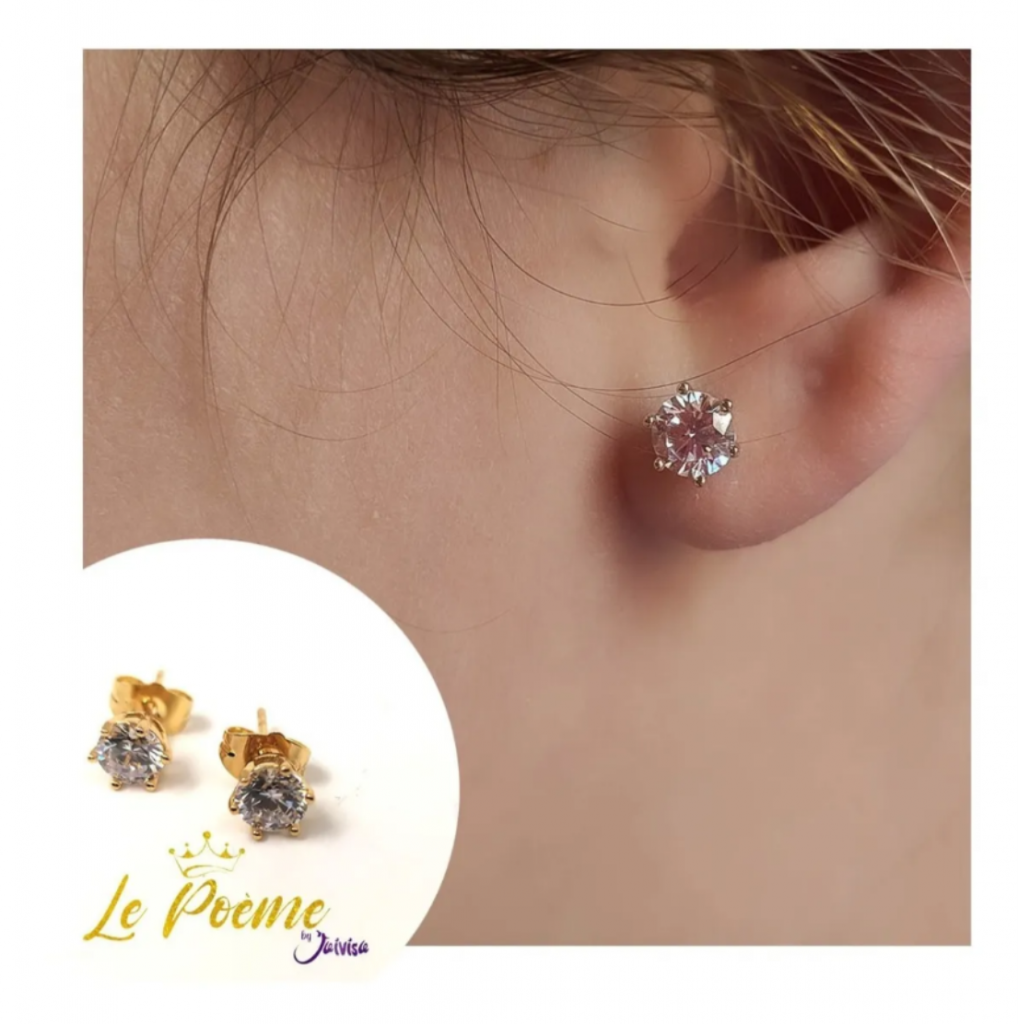 Joyería Mujer Joya Accesorio Pendiente Arete Zarcillo Areta  DJA687