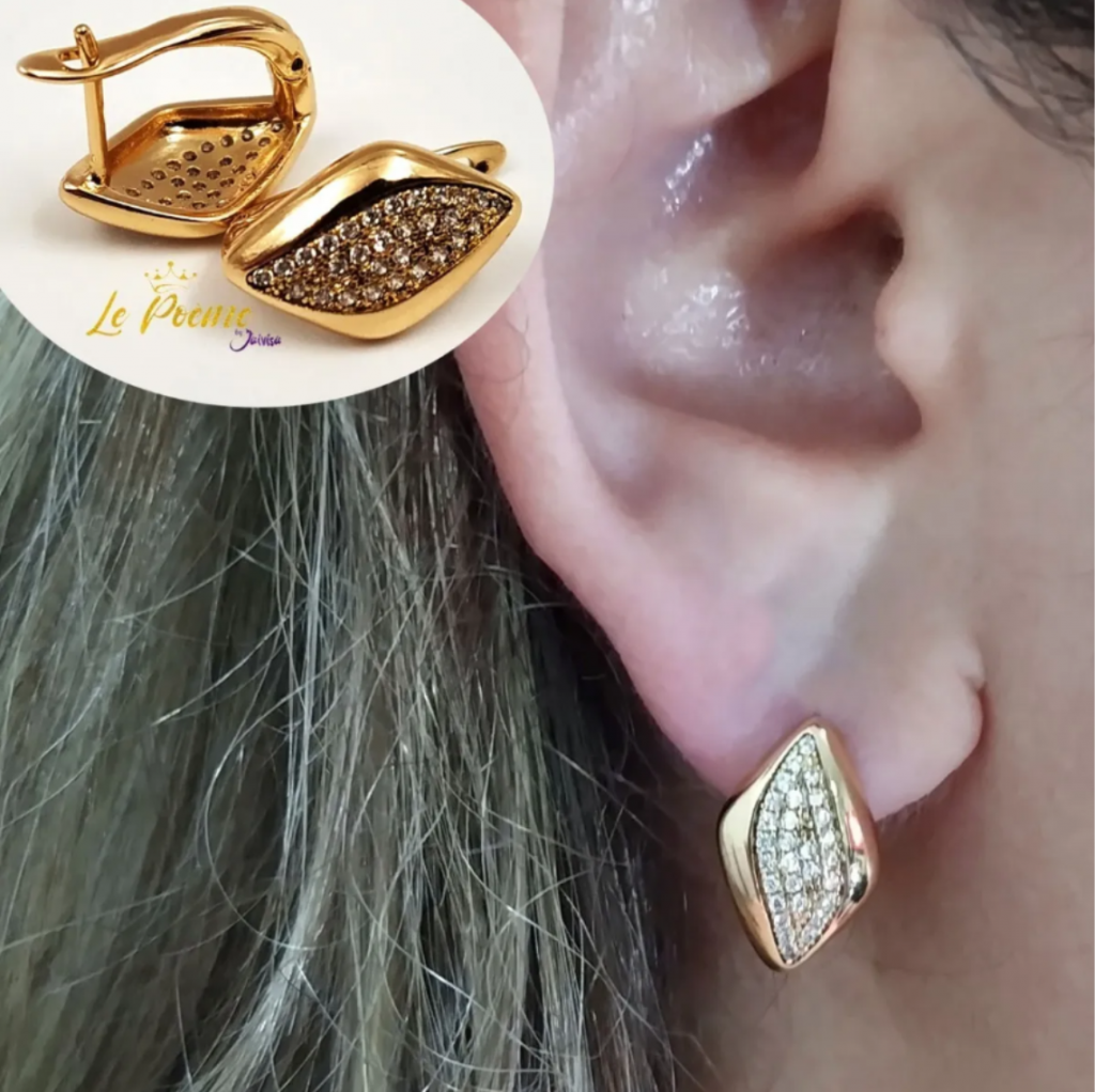 Joyería Mujer Joya Accesorio Pendiente Arete Zarcillo Areta  DJA312