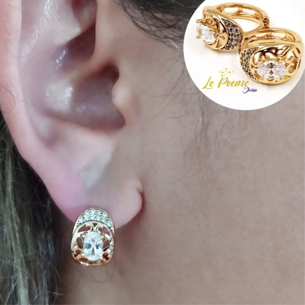 Joyería Mujer Joya Accesorio Pendiente Arete Zarcillo Areta   DJA331