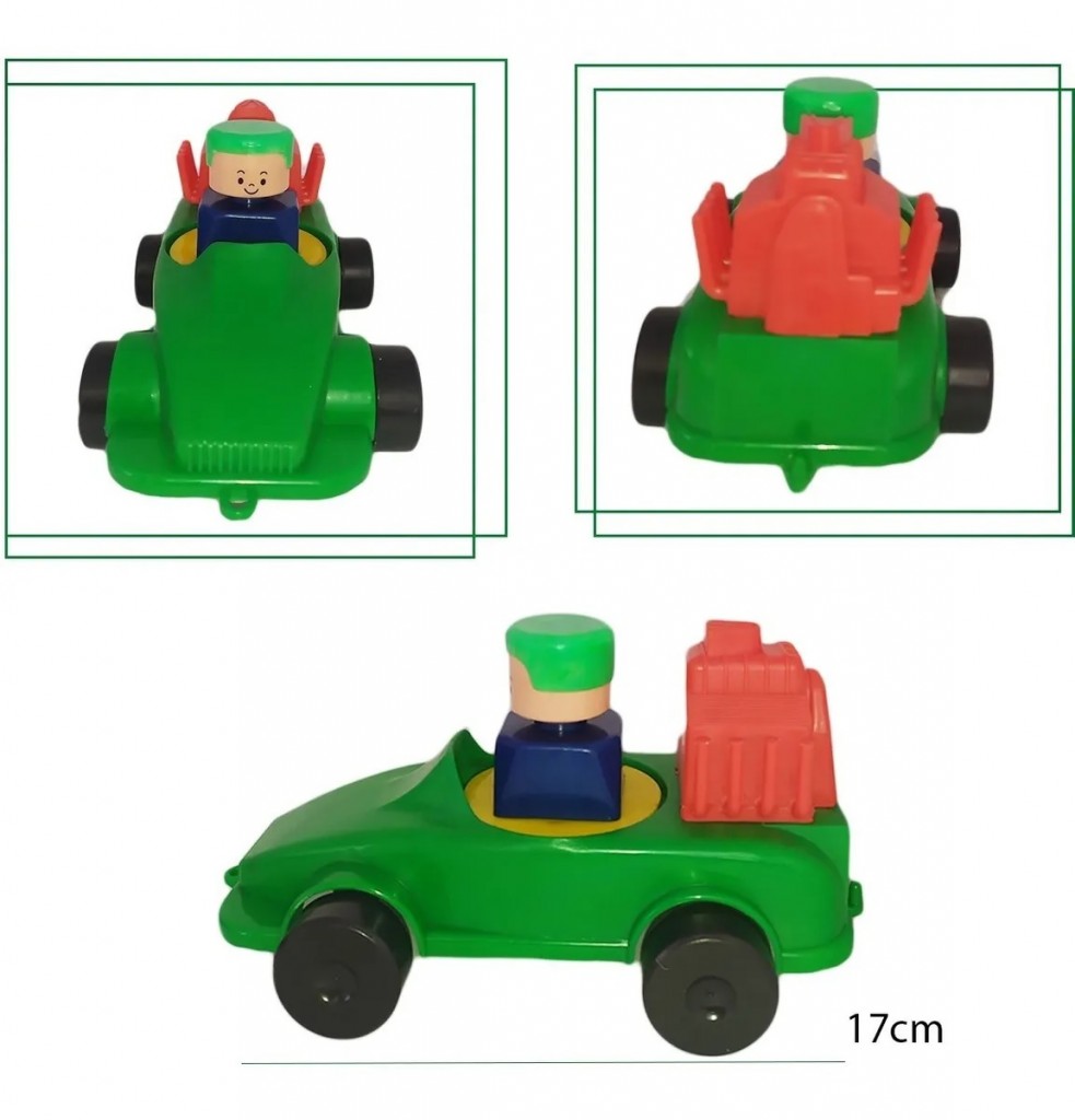 Carro Infantil Carritos Set X4 Juguete Jugueteria Didactico