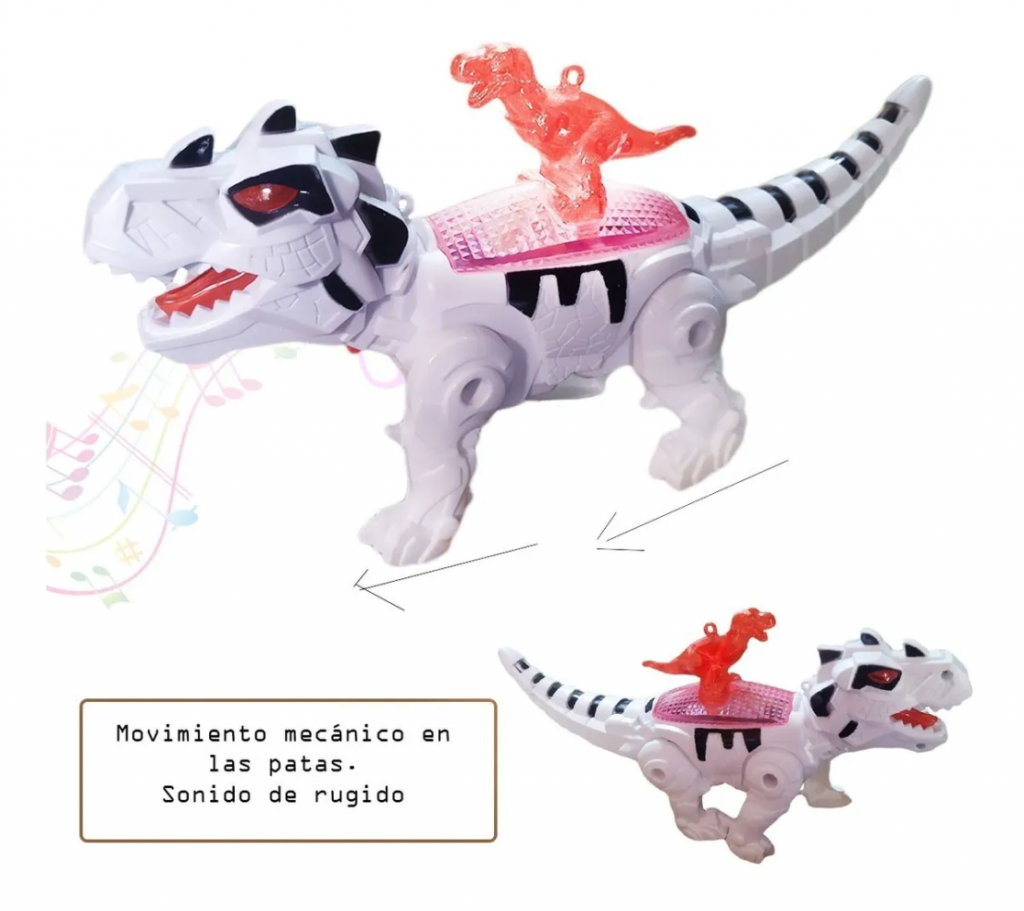 Dinosaurio Tiranosaurio Rex Didáctico Juguete Jugueteria