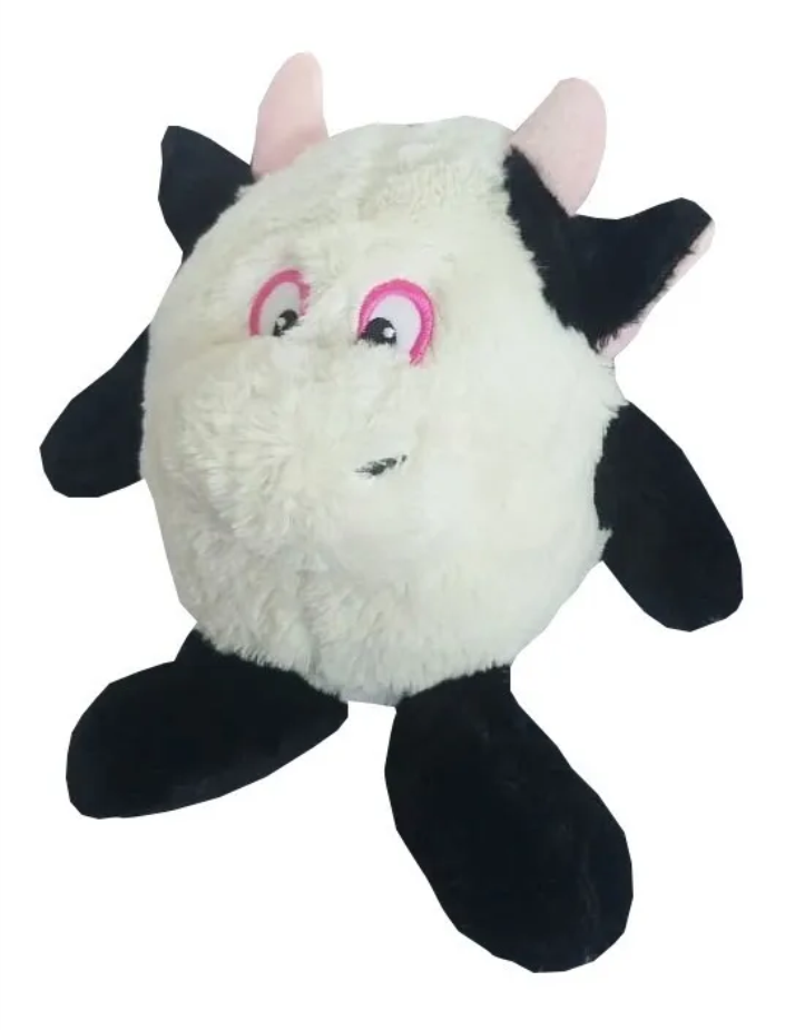 Peluche Vaca Bolita Antialérgico Hermosa 38cm Juguetes