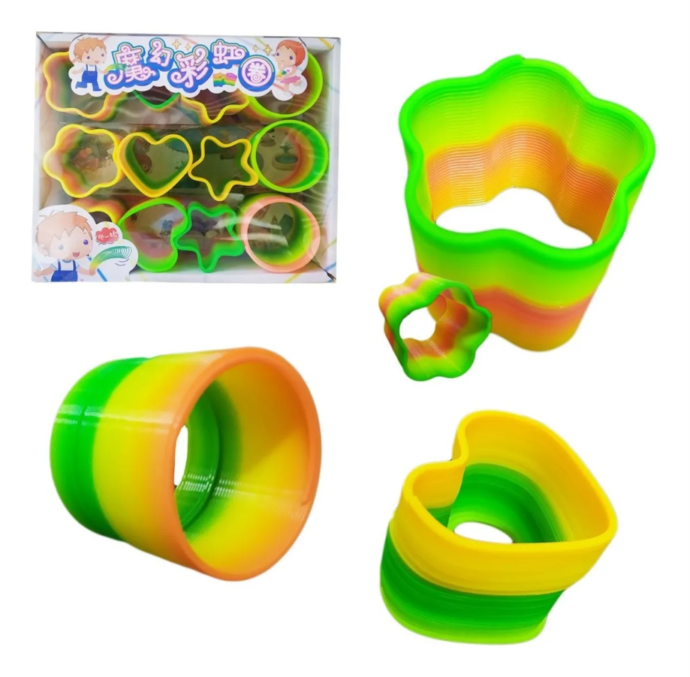 Resorte Slinky Juguetes Jugueteria Juegos Didáctico