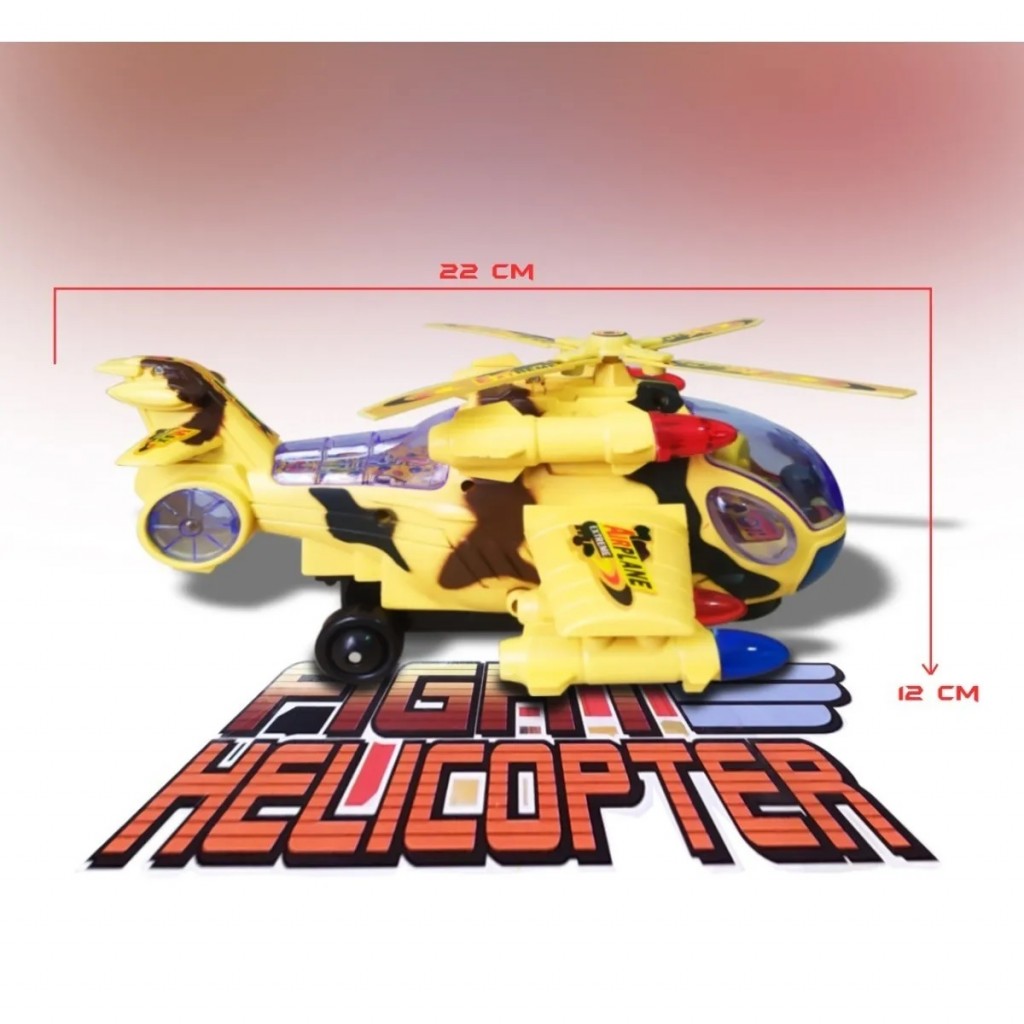 Helicóptero Luces Colores Juegos Didácticos