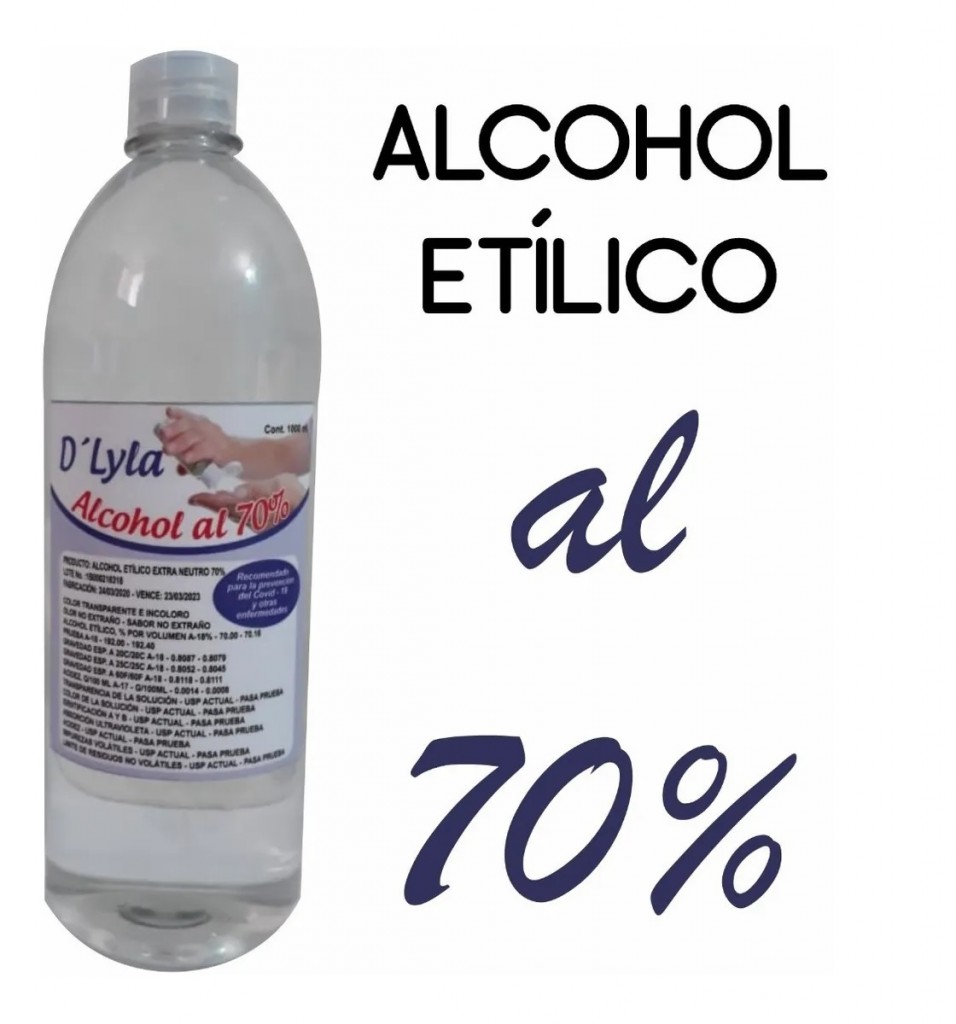 Alcohol Etílico Medicinal Salud
