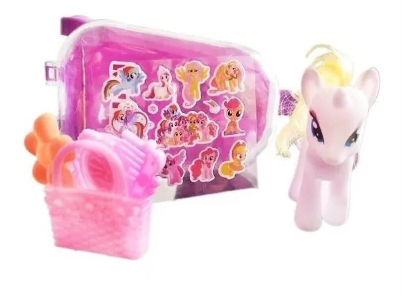 Unicornio Little Pony Juguete Peinar X 3 Uds Jugueteria