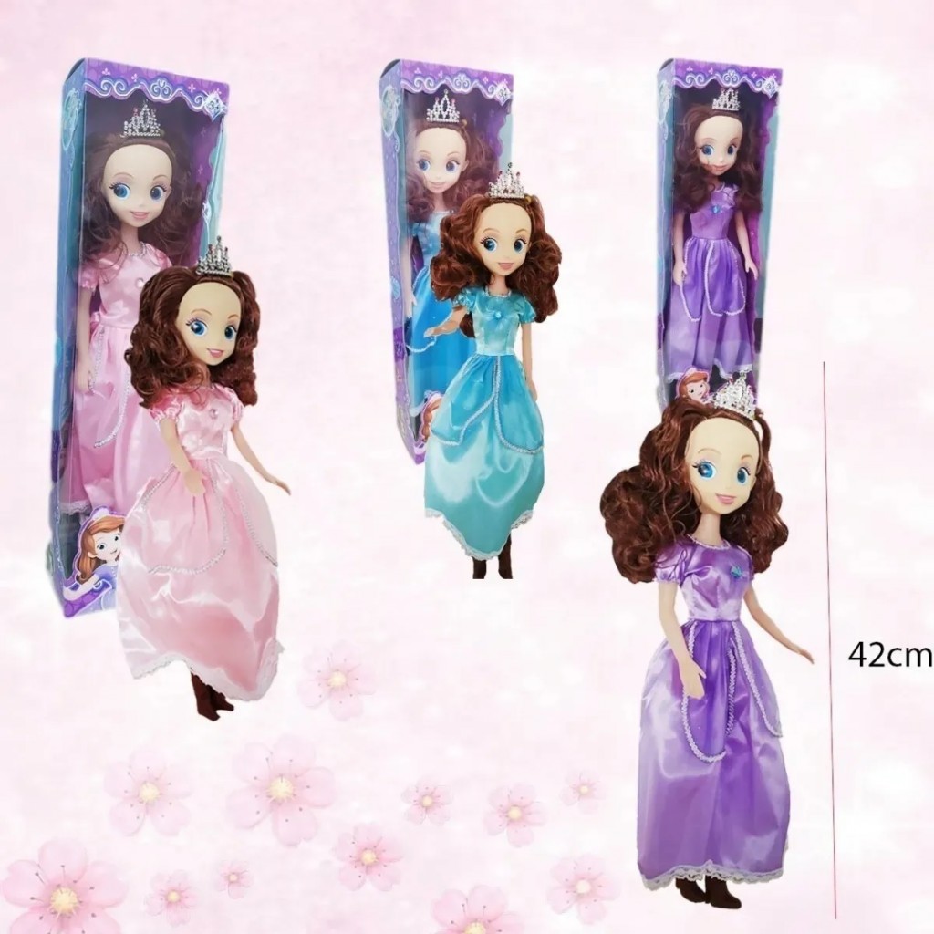 Princesa Sofía Muñeca Juguete Musical Grande DJ3607