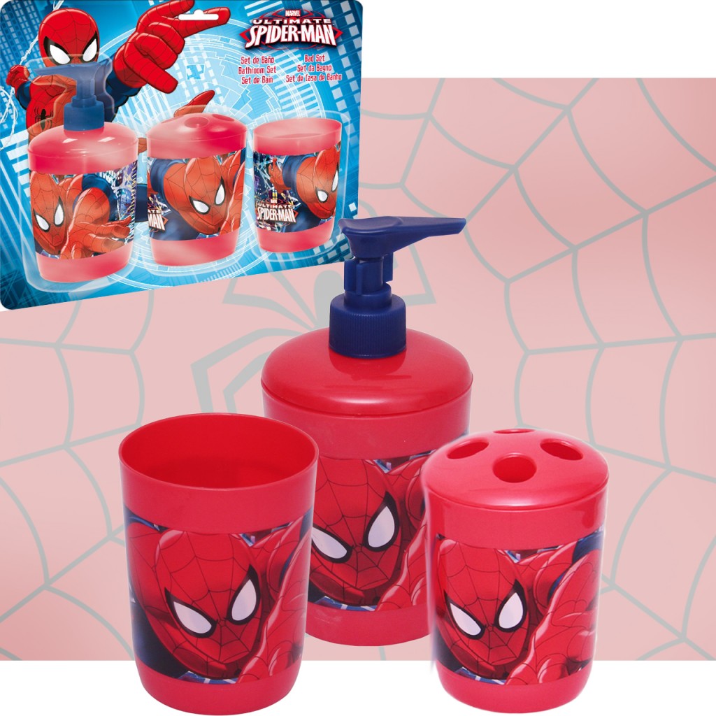 Hombre Araña Set Baño Niño Hombre Araña DJ4610
