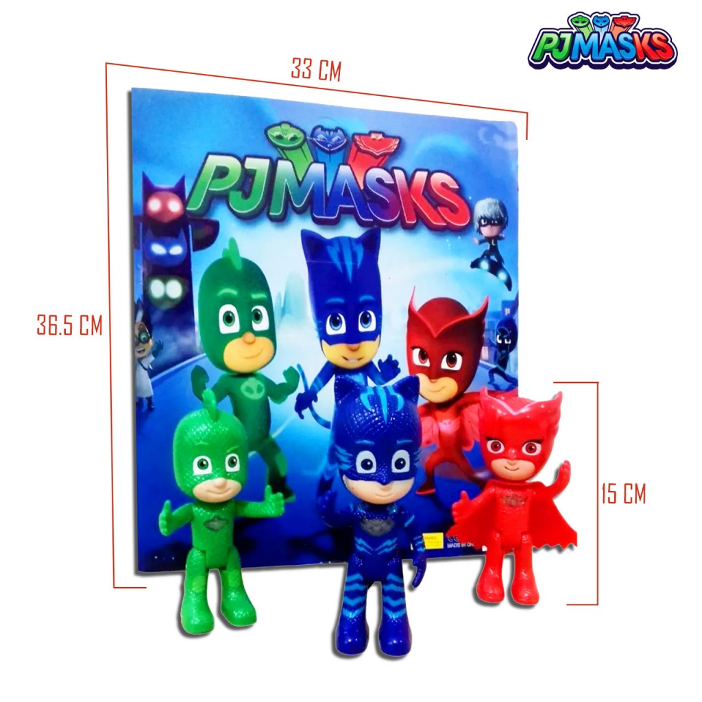 Muñecos colección PJ MASK figuras juguetes juguetería Didácticos