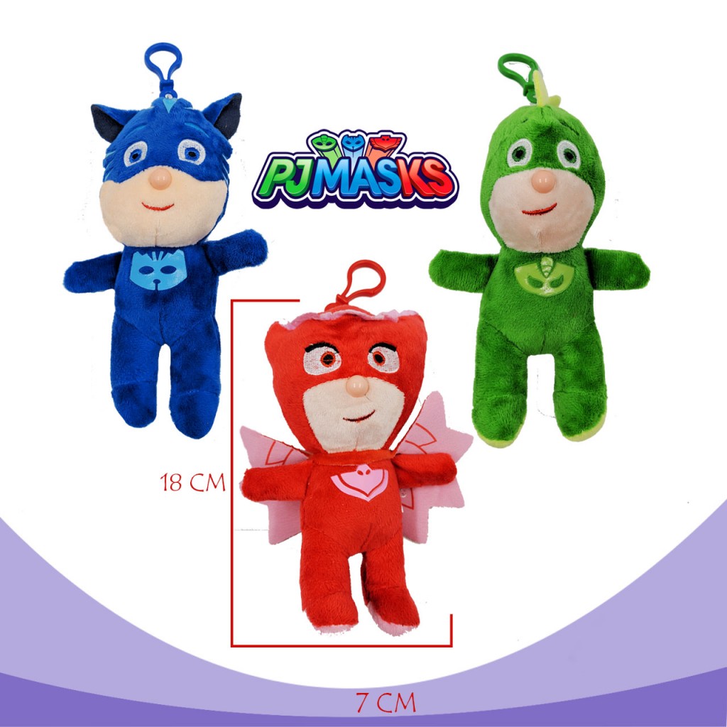 Peluches Llaveros Pj Mask Juguete Jugueteria Niño Niña Didáctico