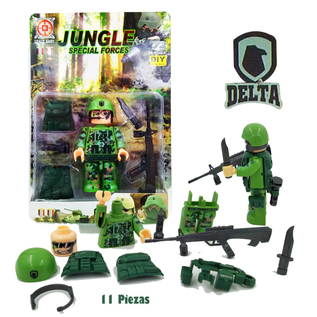 Soldado Armable Juegos Y Juguetes Muñeco Didáctico Niños