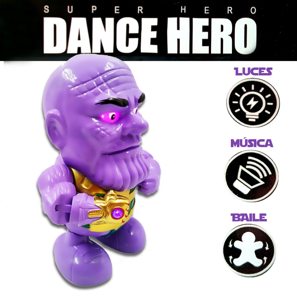 Thanos Niño Juguete Avengers Luz Sonido Didáctico