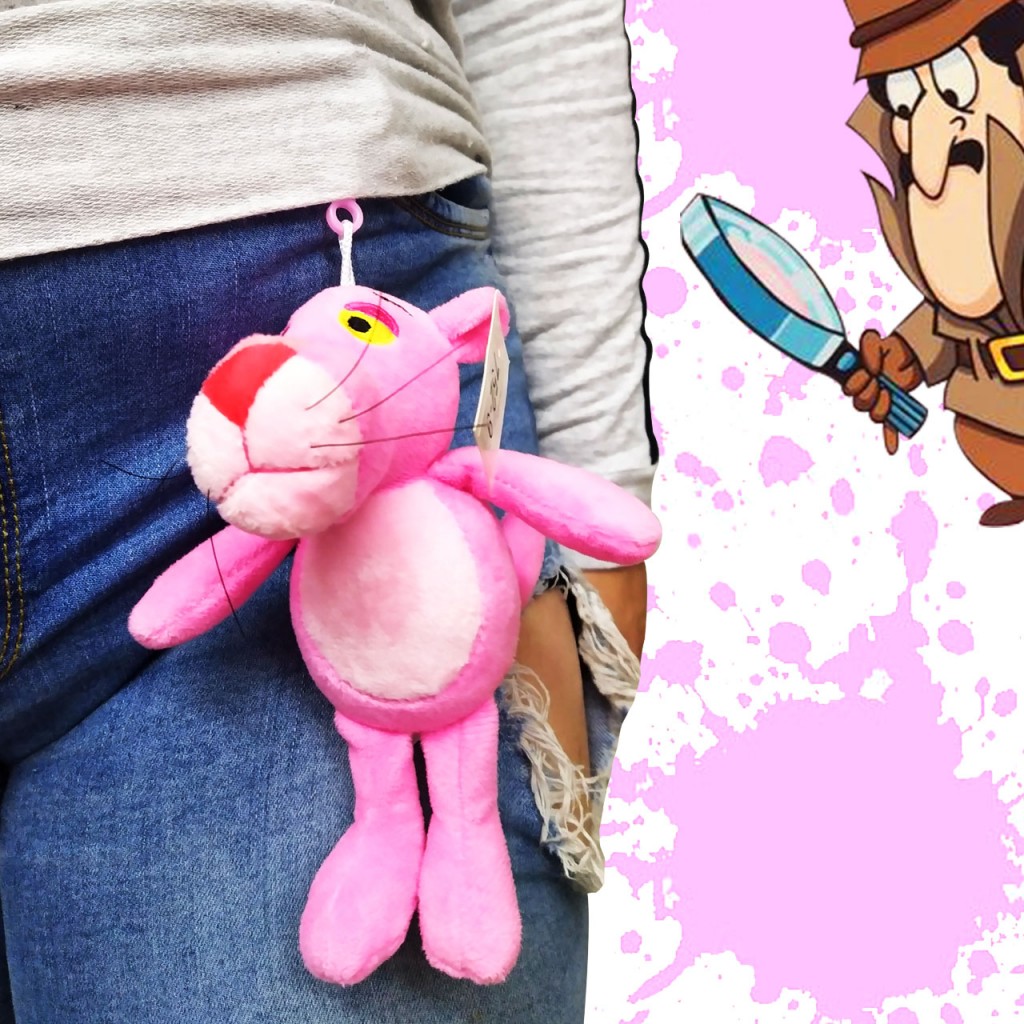 Peluche Llavero Pantera Rosa Juego Juguetes Didácticos