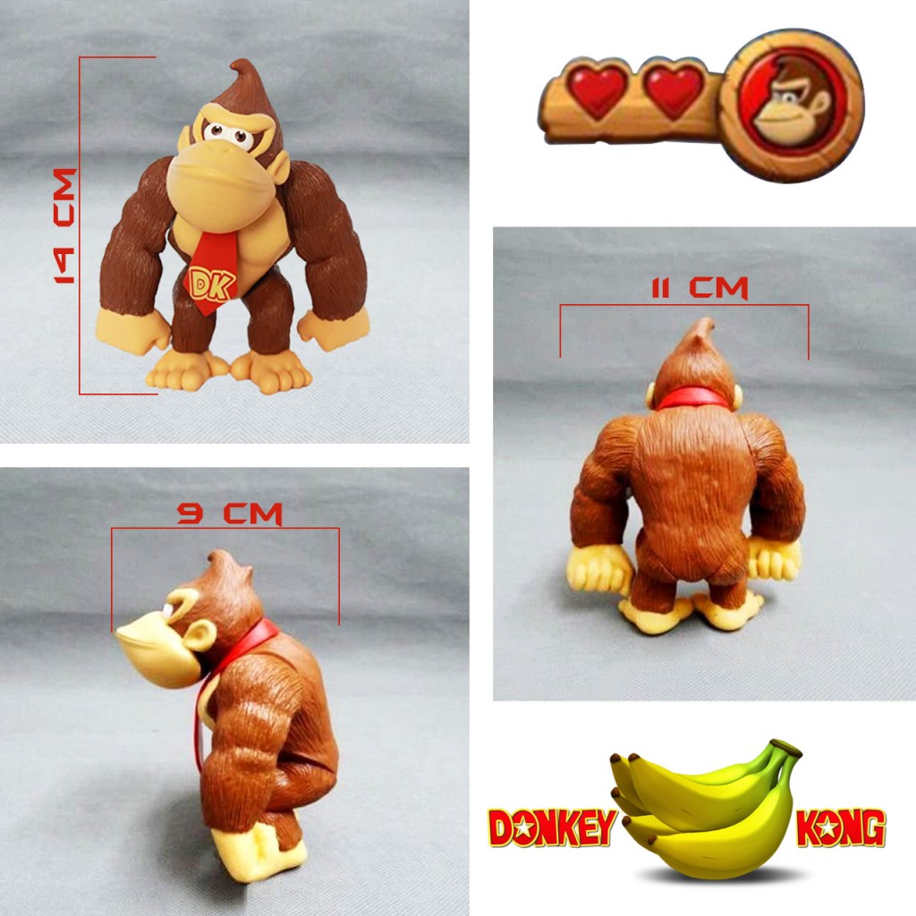 Figura Mario Bros Colección Donkey Kong Juguete Figuras DJ549
