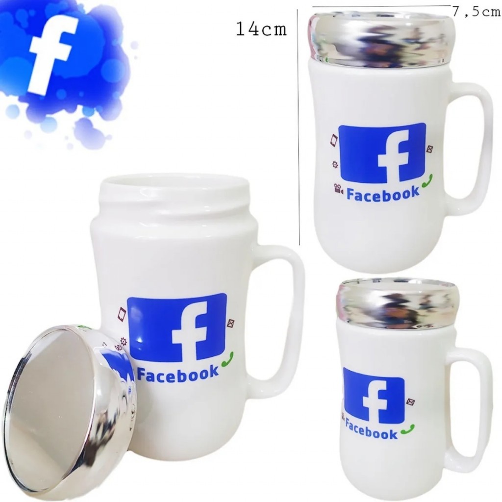 Mugs Tapa Redes Sociales Facebook Instagram Youtube Whatsapp DJ3926