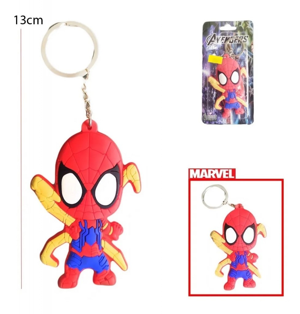 Hombre Araña Vengadores Llavero Juguete Didactico Spiderman DJ736