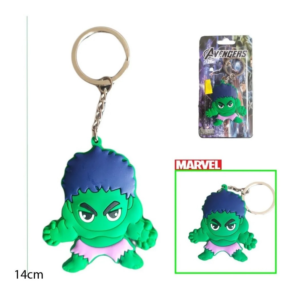 Hulk Vengadores Llavero Juguete Didáctico Avengers DJ738