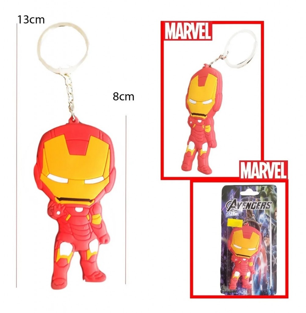 Iron Man Vengadores Llavero Juguete Didáctico DJ752
