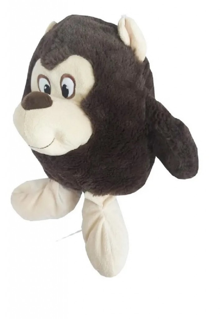 Peluche Mono Bolita Mico Antialérgico Hermoso 38cm Juguetes DJ696