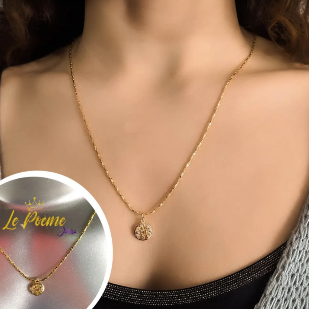 Joyería Mujer Joya Accesorio Collar Cadena Gargantilla  SKU: CO001-DJB-1