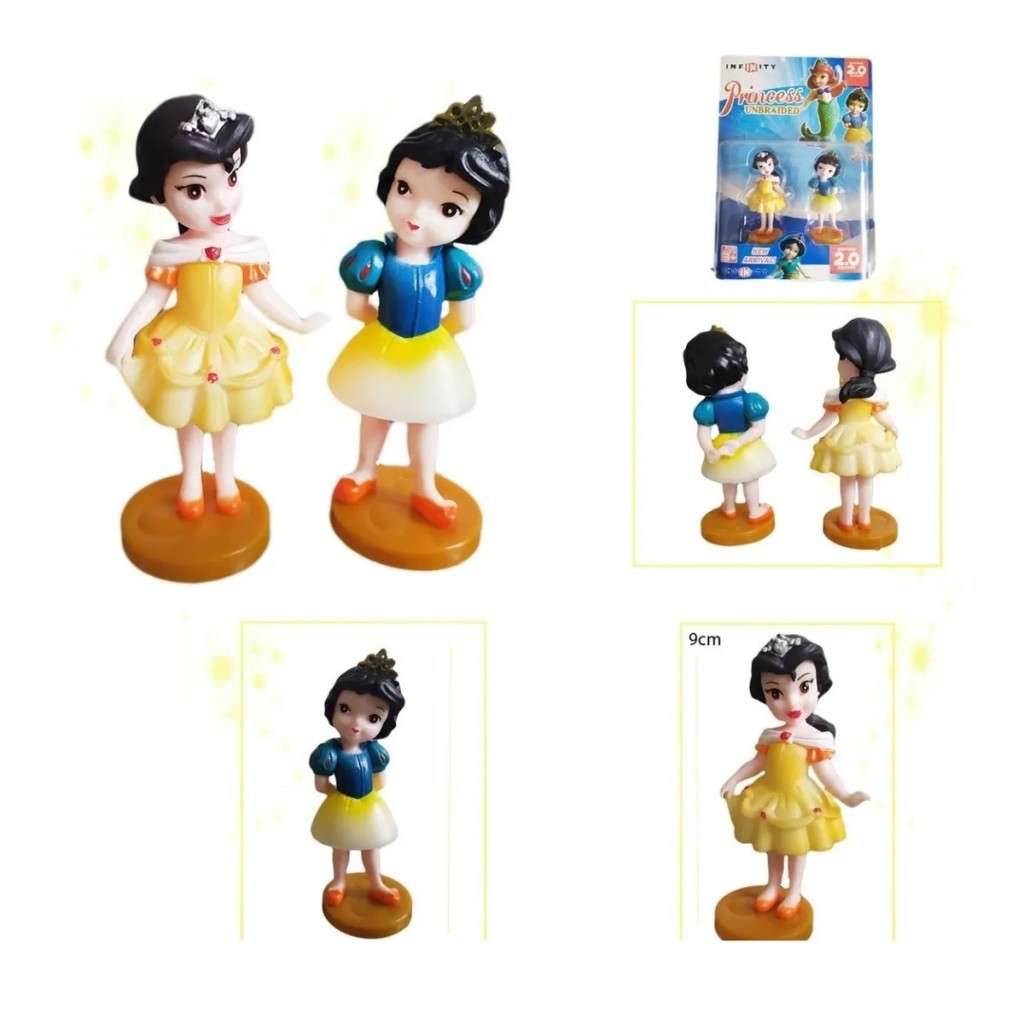 Princesas Muñecas X6 Vestidos Juguete Didactico Jugueteria