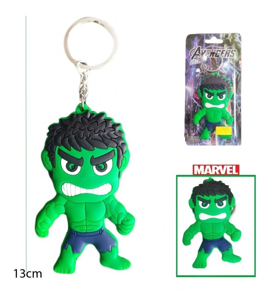 Hulk Vengadores Llavero Juguete Didáctico Avengers DJ738